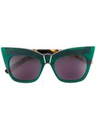 Pared Eyewear Kohl & Kaftans Sunglasses - Green