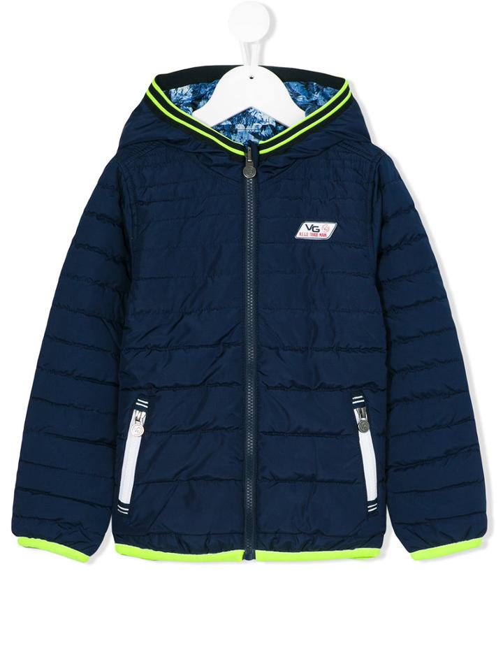 Vingino - Hooded Padded Jacket - Kids - Polyester - 10 Yrs, Blue