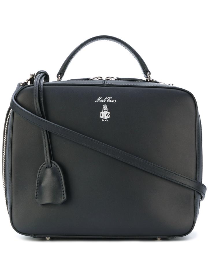 Mark Cross Vanity Case Style Crossbody Bag - Black