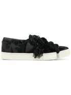Marc Jacobs Mercer Pom-pom Sneakers - Black
