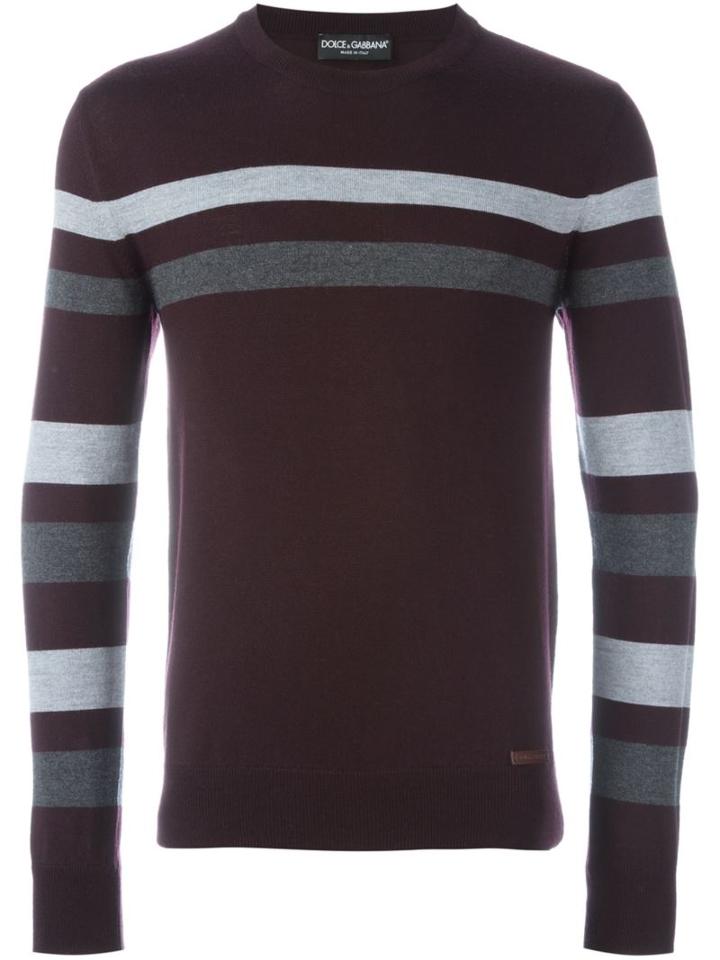 Dolce & Gabbana Contrast Stripe Jumper