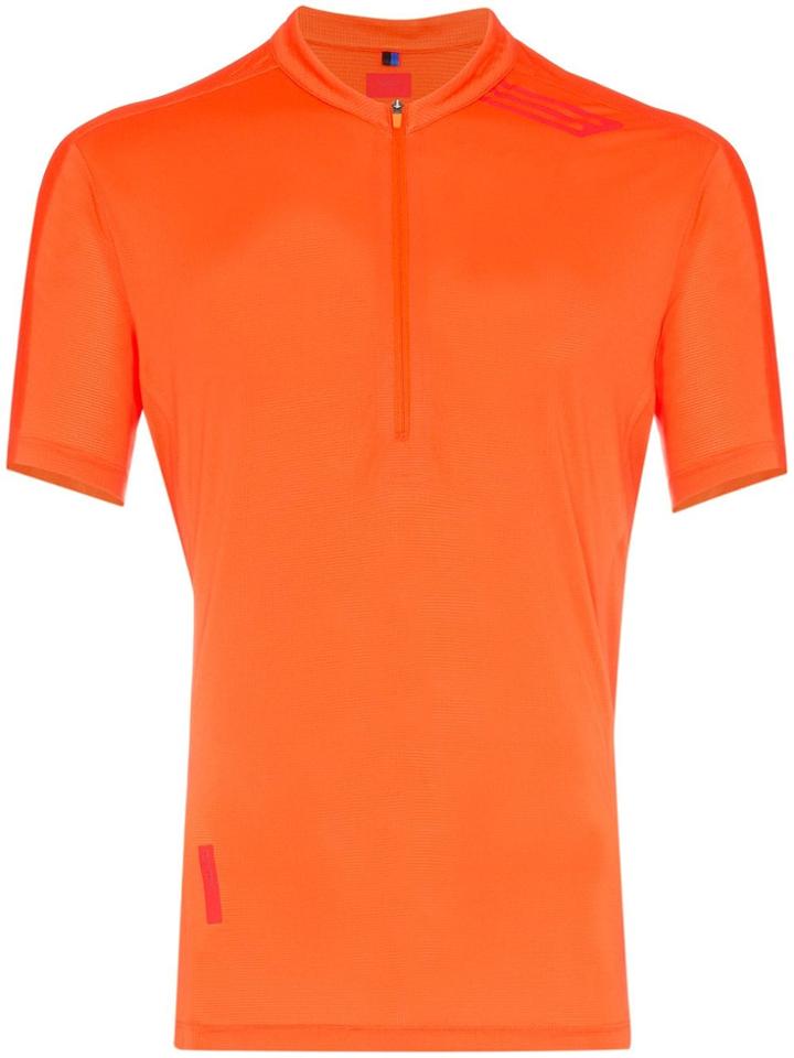 Soar Orange Sierra Half Zip T-shirt
