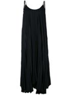Twin-set Maxi Cami Dress, Women's, Black, Polyester
