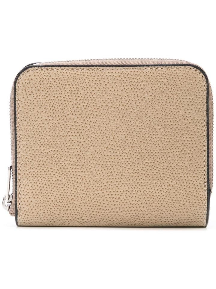 Valextra Ziparound Wallet - Grey