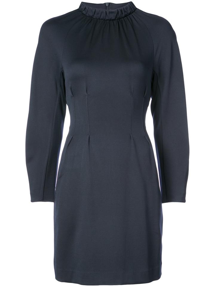 Tibi Astro Cut-out Shift Dress - Blue