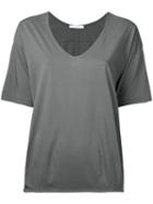 Astraet V-neck T-shirt, Women's, Grey, Cotton