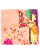 Etro - Floral Print Scarf - Women - Modal/cashmere - One Size, Women's, Modal/cashmere