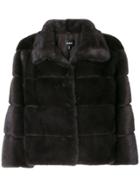 Arma A-line Short Jacket - Grey