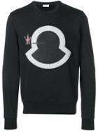 Moncler Logo Patch Sweatshirt - Black