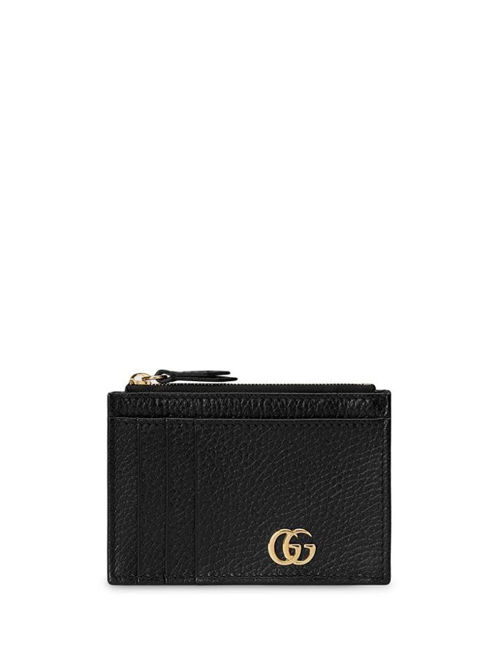 Gucci Portacarte Gg Marmont Card Cast - Black