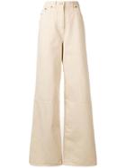 Jacquemus Flared Jeans - Neutrals