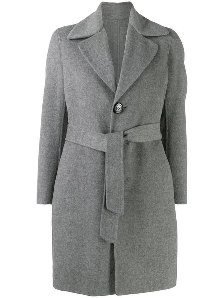 Dsquared2 Belted Coat - Grey