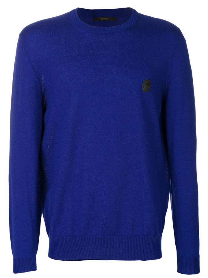 Billionaire Crew Neck Sweater - Blue
