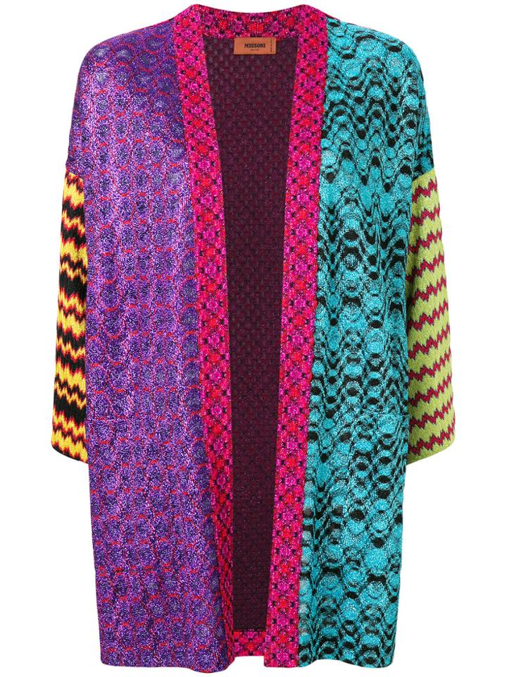Missoni Intarsia Knit Cardigan - Multicolour