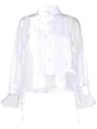 Comme Des Garçons Noir Kei Ninomiya Layered Shirt - White