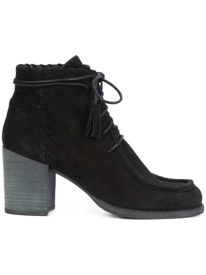 Stuart Weitzman Walla Walla Boots - Black