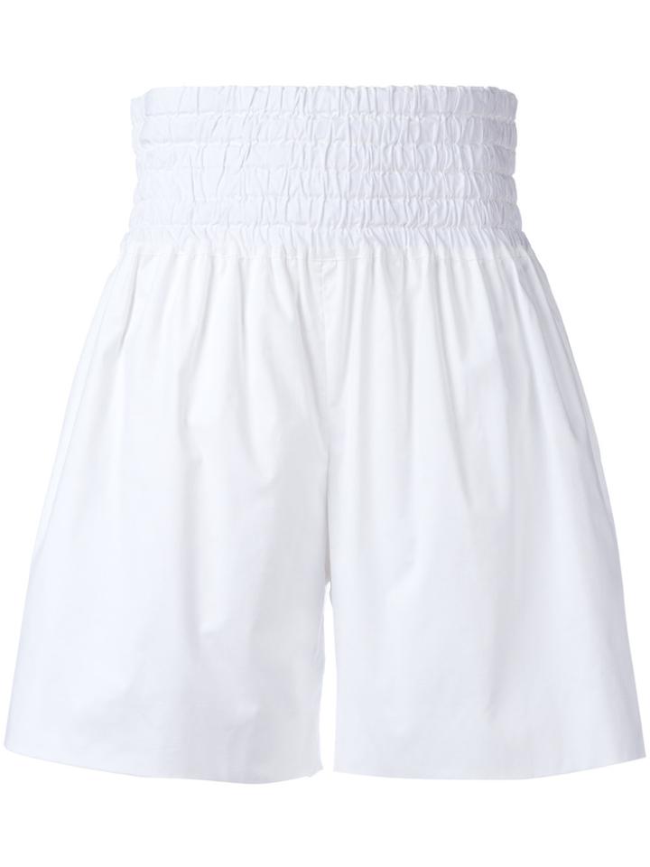 Rochas A-line Shorts - White