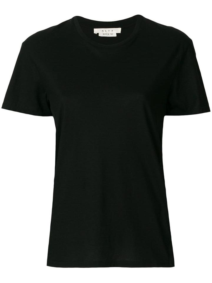 1017 Alyx 9sm Round Neck T-shirt - Black