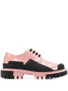 Dolce & Gabbana Trekking Derby Lace-up Shoes - Pink