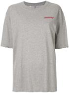 Unravel Project Distressed Effect T-shirt - Grey