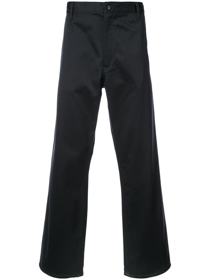 Junya Watanabe Comme Des Garçons Man Tailored Fitted Trousers - Blue