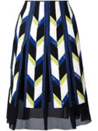 Emilio Pucci Sequin Embellished Skirt, Women's, Size: 40, Black, Silk