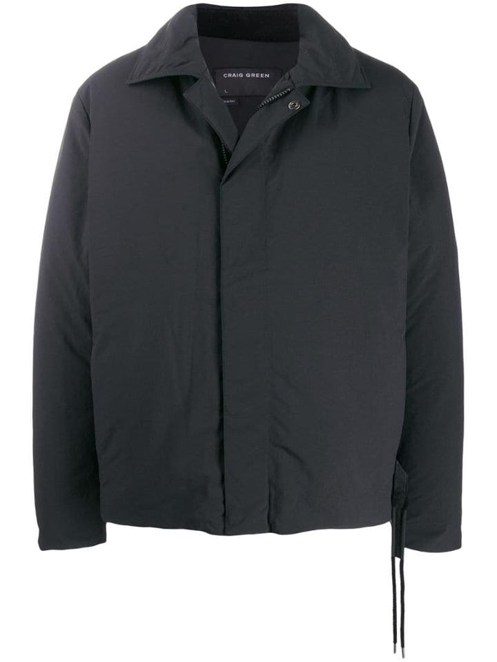 Craig Green Padded Worker-style Jacket - Black