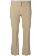 's Max Mara Boot Cut Cropped Trousers - Brown