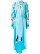 Yuliya Magdych 'eden Tree' Dress - Blue