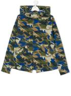 Zadig & Voltaire Kids Hooded Camouflage Jacket - Multicolour