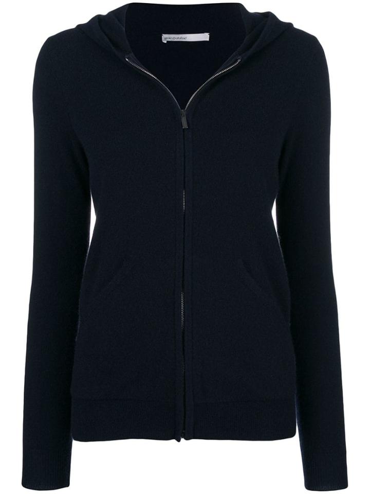 Gentry Portofino Round Neck Cardigan - Blue