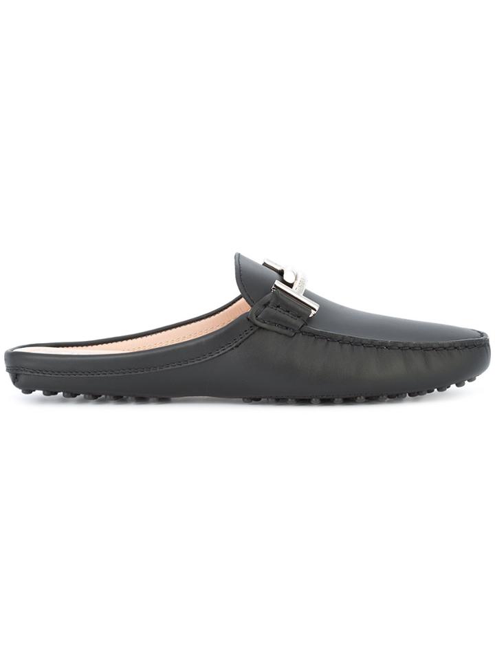 Tod's Gommino Mules - Black