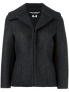 Junya Watanabe Comme Des Garçons Zip Up Fitted Jacket, Women's, Size: Small, Grey, Cupro/wool