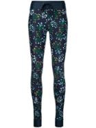The Upside - Floral Print Leggings - Women - Polyamide - M, Blue