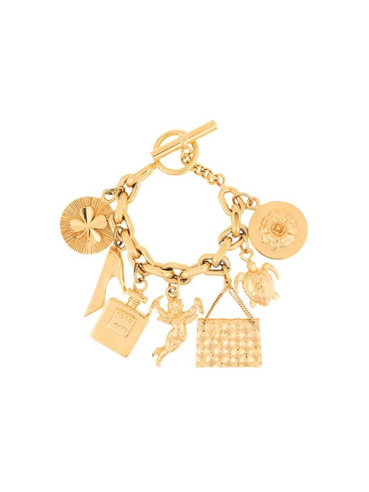 Chanel Pre-owned Multi Charm Bracelet - Metallic