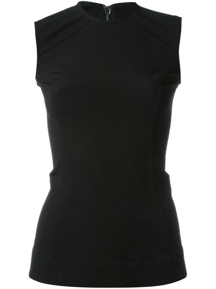 Rick Owens Round Neck Top - Black