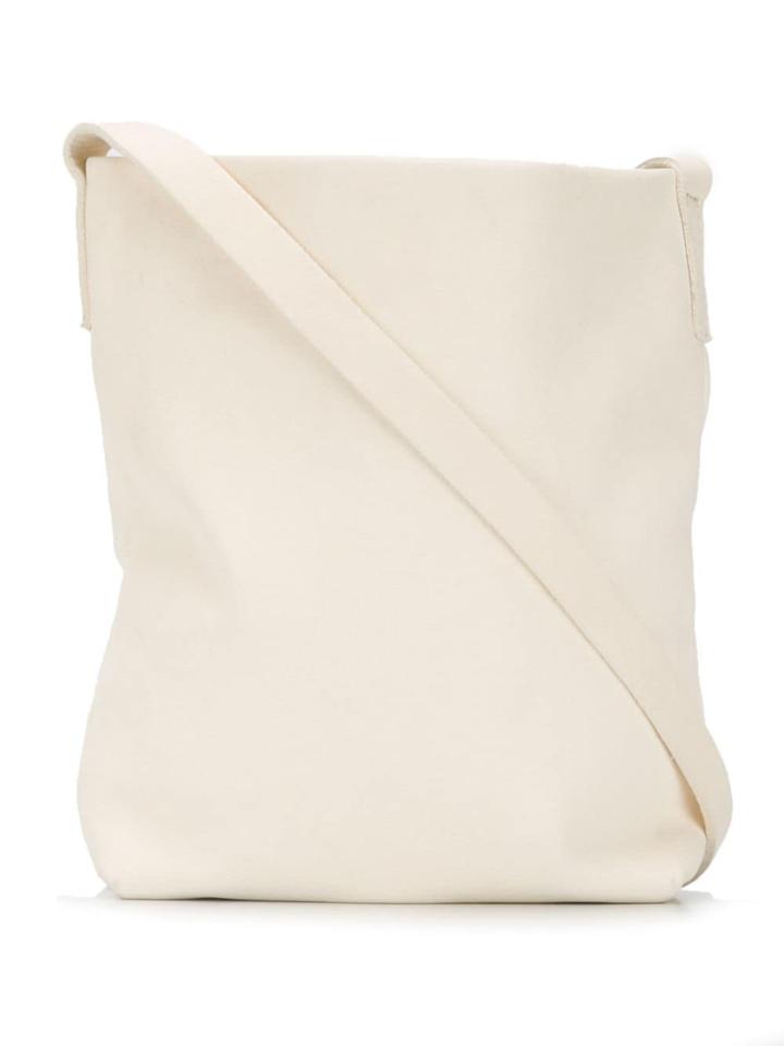 Uma Wang Pouch Shoulder Bag - White