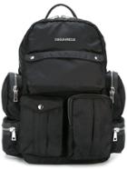 Dsquared2 'utilitary' Backpack - Black