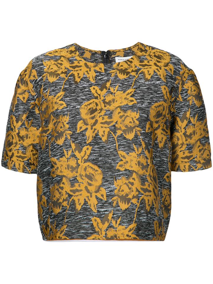 Public School Dolores Cropped Blouse - Multicolour