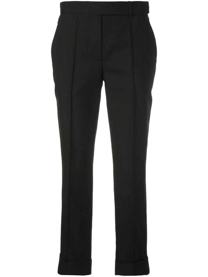 Vera Wang Slim-fit Trousers - Black