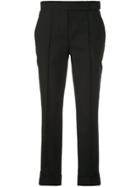 Vera Wang Slim-fit Trousers - Black