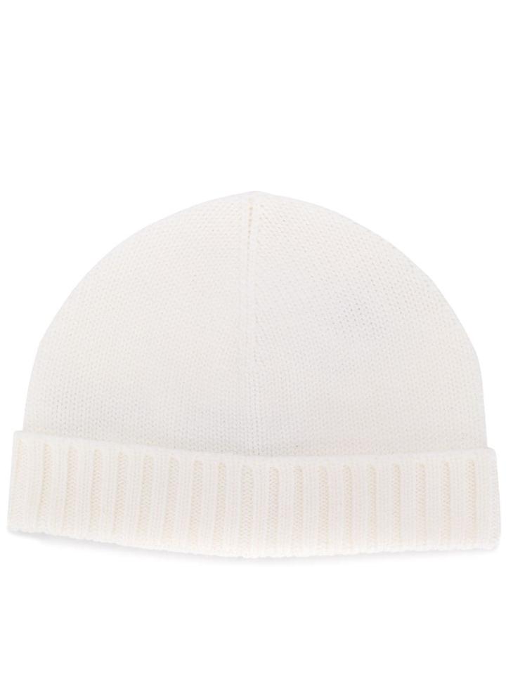 Eleventy Ribbed Beanie - Neutrals