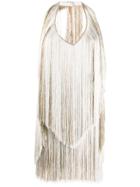 Missoni Fringed Mini Dress - White
