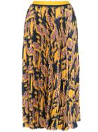 Manning Cartell Graphic Print Pleated Skirt - Multicolour