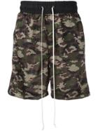 Daniel Patrick Camouflage Mesh Gym Shorts - Multicolour