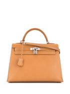 Hermès Pre-owned Kelly 32 Sellier Tote - Brown