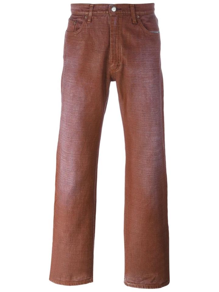 Walter Van Beirendonck Vintage Coated Jeans