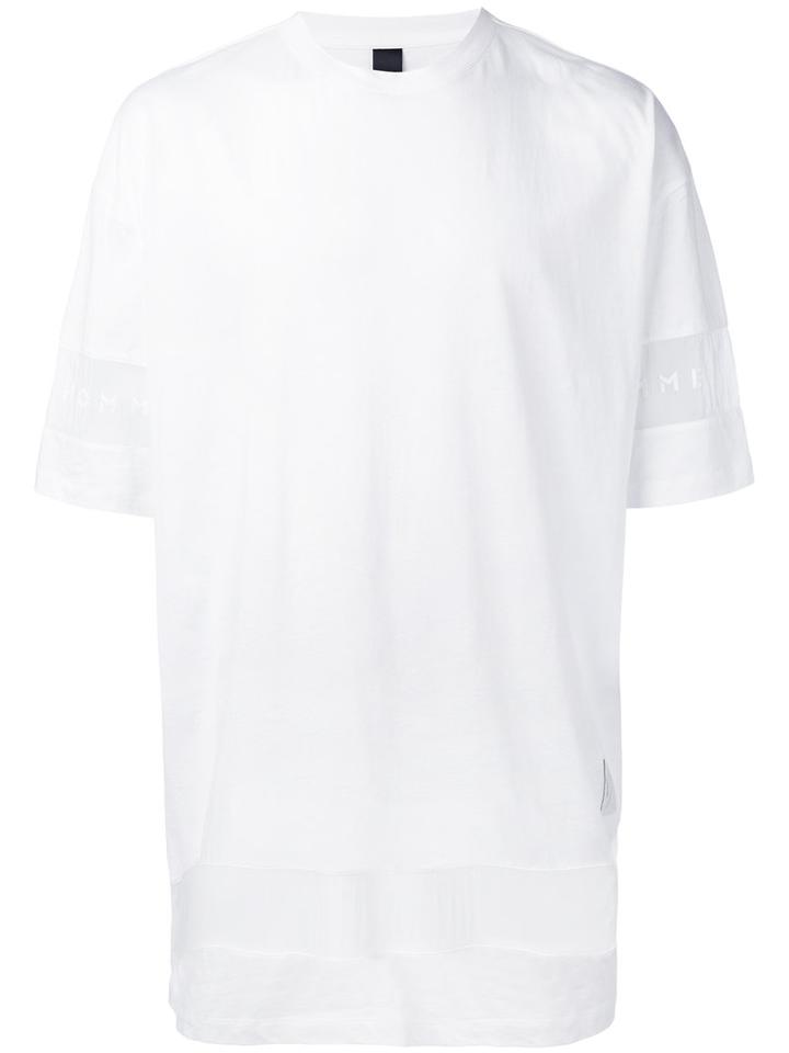 Odeur - Crystal T-shirt - Unisex - Cotton/polyamide - S, White, Cotton/polyamide