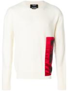 Calvin Klein 205w39nyc Round Neck Sweater - White
