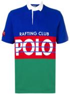 Polo Ralph Lauren Printed Polo Shirt - Blue